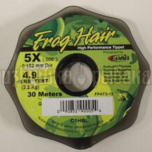 Леска Gamma Frog Hair High Performance Tippet 0.152мм 30м 2.2кг