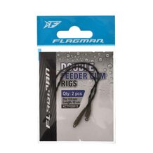 Амортизатор для фидера Flagman Double Feeder Gum Rig Ready 12cм d0.8мм (2шт.)