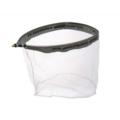 Голова подсака Flagman Grey Head Clear Mesh 40x50 см