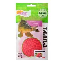 Воздушное тесто Grizzly Baits Puffi Strawberry 30г