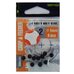 Стопор HitFish Carp&Feeder S-6 Rubber Multi Beads #2 5мм (9 шт.)