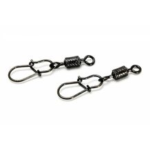 Застёжка с вертлюгом HitFish X-Patten Rolling Swivel With Round Snap  #6 (7шт. 14.0кг)