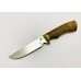 Нож Пластун кованый, сталь 65Х13, литьё, рукоять из ценных пород дерева