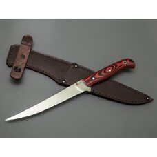 Нож Рыбный-1 кованый, сталь AUS-8, рукоятка G10