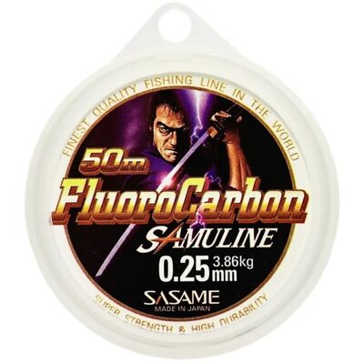 Флюорокарбон Sasame FluoroCarbon Samuline 50м 0.25мм 3.86кг