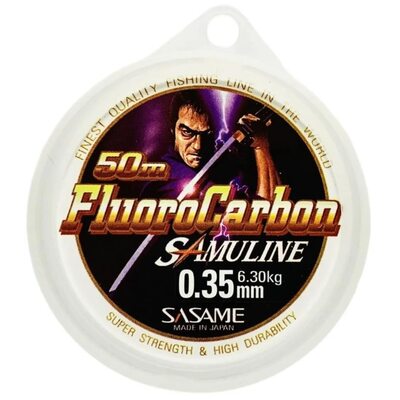 Флюорокарбон Sasame FluoroCarbon Samuline 50м 0.35мм 6.30кг