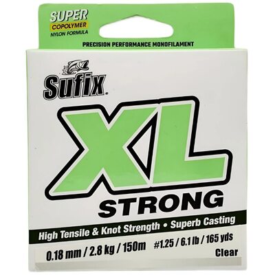 Леска Sufix XL Strong 150м 0.18мм 2.8кг