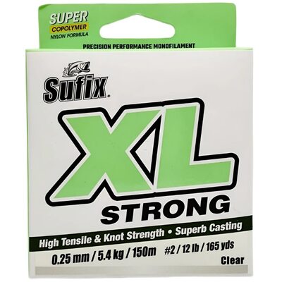 Леска Sufix XL Strong 150м 0.25мм 5.4кг