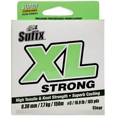 Леска Sufix XL Strong 150м 0.30мм 7.7кг