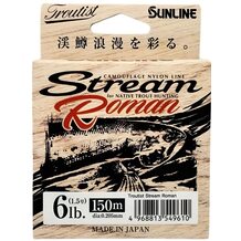 Леска Sunline Troutist Stream Roman 150м 0.205мм 2.72кг/6lb Леска Sunline Troutist Stream Roman 150м 0.205мм 2.72кг/6lb