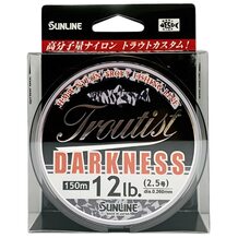 Леска Sunline Troutist Darkness 150м 0.260мм 6.0кг/12lb