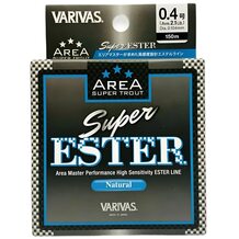 Леска эстер Varivas Super Trout Area Super Ester Natural 150м #0.4 0.104мм 2.1lb/0.95кг