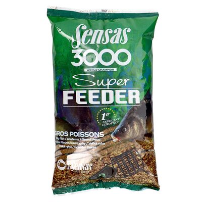 Прикормка Sensas 3000 Super Feeder Big Fish 1кг