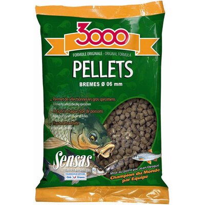 Пеллетс Sensas 3000 Bremes 6мм 0.7кг
