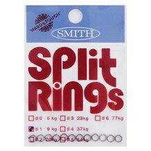 Кольцо заводное Smith Split Ring Stanless #1 (12шт. 9.0кг)