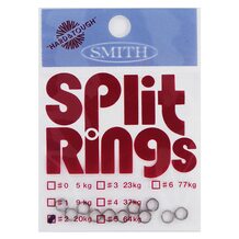 Кольцо заводное Smith Split Ring Stanless #2 (11шт. 20.0кг)