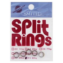 Кольцо заводное Smith Split Ring Stanless #5 (5шт. 64.0кг)