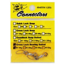 Застёжки Smith Cross Lock Bearing Swivel #1 (2шт. 18.0кг)