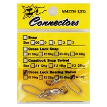 Застёжки Smith Cross Lock Bearing Swivel #4 (2шт. 63.0кг)