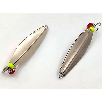 Блесна Дубно 3 впай 40мм 4.8гр бериль-мельхиор