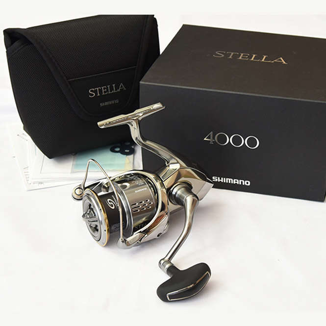 shimano 18 stella 4000 20 SW 4000XG : Sports & Outdoors Silent Drive further improves smoothness and eliminates vibration by decreasing tolerances between the worm shaft and drive gear Shimano Stella '18 4000MHG, full