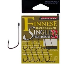 Крючки Decoy Single 32 Finesse Single  #6 (10 шт.)