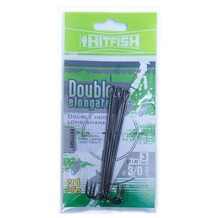 Двойник HitFish Double Elongate+ hook with long shank #3/0 83мм (3 шт.)