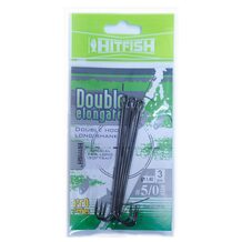 Двойник HitFish Double Elongate+ hook with long shank #5/0 95мм (3 шт.)