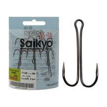 Двойник Saikyo KH-11040 Double hook Long shank   #2/0 (6шт.)