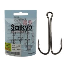 Двойник Saikyo KH-11040 Double hook Long shank #2 (9шт.)
