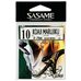 Крючок SASAME F-794 Koaji Marujiku #10 Black Nickel (22шт.)