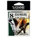 Крючок SASAME F-794 Koaji Marujiku  #8 Black Nickel (21шт.)