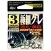 Крючок SASAME GG-05 Gokuboso Gure #3 Black (13шт.)