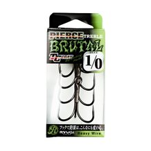 Тройники RYUGI HPB074 Pierce Treble Brutal TC  #1/0 (4шт.)