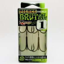 Тройники RYUGI HPB074 Pierce Treble Brutal TC #1 (4шт.)