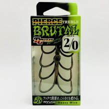 Тройники RYUGI HPB074 Pierce Treble Brutal TC   #2/0 (4шт.)