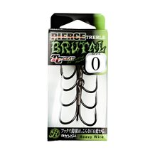 Тройники RYUGI HPB074 Pierce Treble Brutal TC #0 (4шт.)