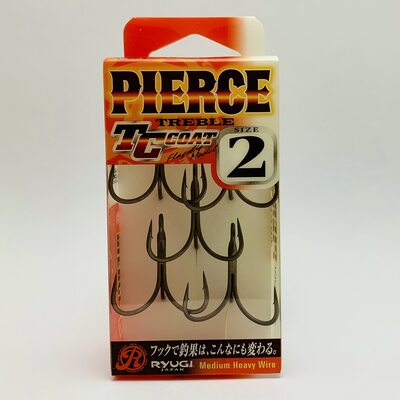 Тройники RYUGI HPT044 Pierce Treble TC  #2 (5шт.)