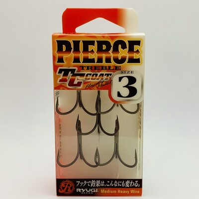 Тройники RYUGI HPT044 Pierce Treble TC  #3 (5шт.)