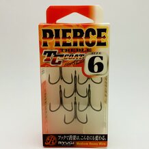 Тройники RYUGI HPT044 Pierce Treble TC  #6 (6шт.)