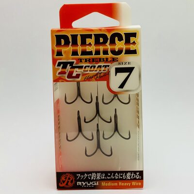 Тройники RYUGI HPT044 Pierce Treble TC  #7 (6шт.)