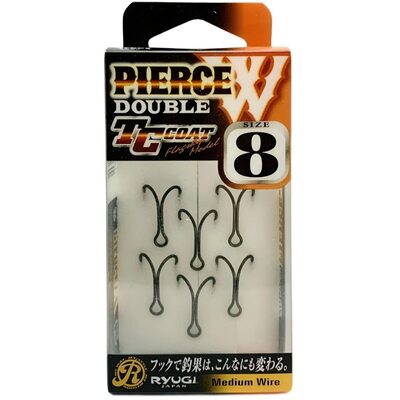 Двойники RYUGI HPW060 Pierce Double TC  #8 (6шт.)