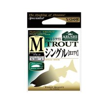 Крючок Sasame Assist N-309 #M Black (4шт.)