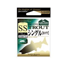 Крючок Sasame Assist N-309 #SS Black (4шт.)
