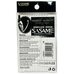 Крючок с поводком SASAME U25208 Chinu #10 Black Nickel (10шт.)