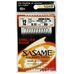Крючок с поводком SASAME U25208 Chinu #12 Black Nickel (10шт.)