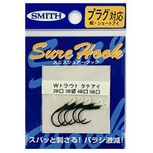 Крючки Smith Assist Hook Vertical для блёсен и воблеров № 3B (5шт.)