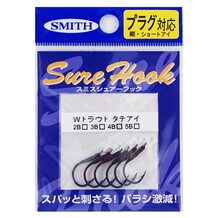 Крючки Smith Assist Hook Vertical для блёсен и воблеров № 4B (6шт.)