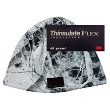 Шапка Badger вязаная с утеплителем Thinsulate Flex (зимний камуфляж)