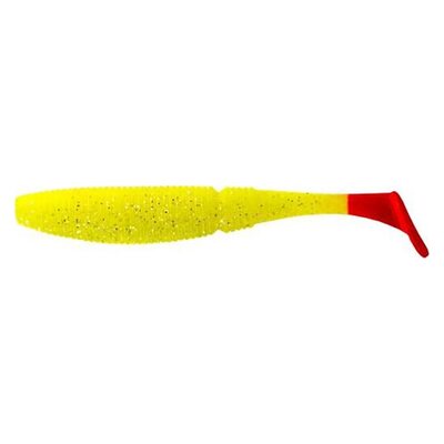 Виброхвост Allvega Power Swim 10см 9г (4шт.) цвет lemon back silver flake RT